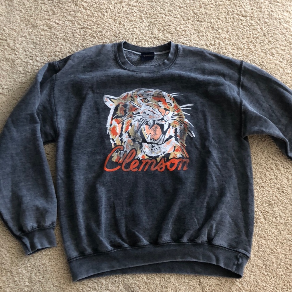 Vintage Clemson Sweatshirt - SZ Medium